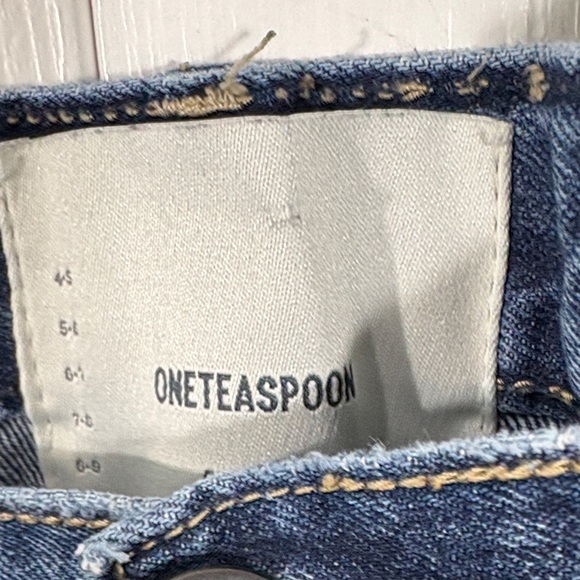 One Teaspoon Deep Indigo Relaxed Jeans - Picture 2 of 6